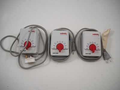 Lot 249 - A group of MARKLIN Z gauge controllers - VG...