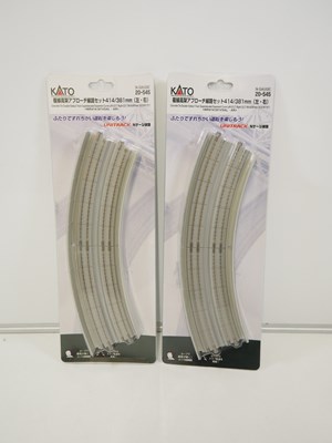 Lot 251 - A quantity of KATO N gauge viaduct track curve...