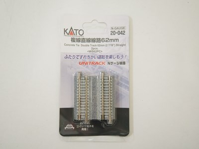Lot 252 - A large quantity of mixed KATO N gauge model...
