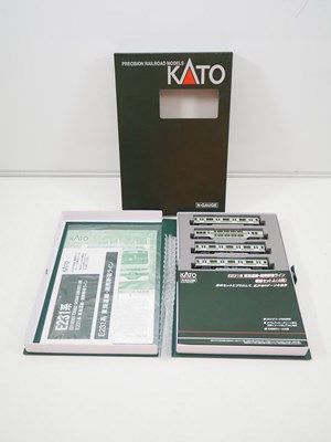 Lot 256 - A group of KATO N gauge Japanese outline E231...