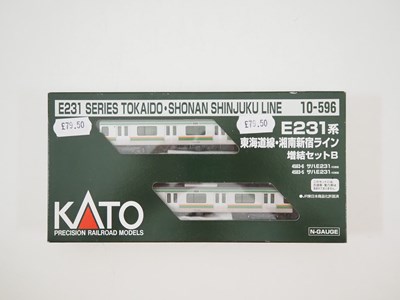 Lot 256 - A group of KATO N gauge Japanese outline E231...