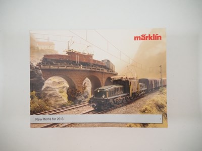 Lot 264 - A group of MARKLIN model railways catalogues...