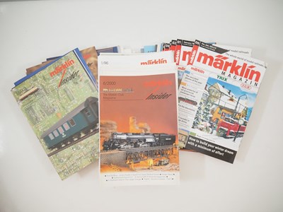 Lot 265 - A quantity of MARKLIN model railways magazines...