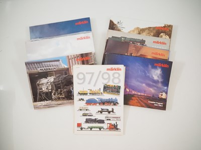 Lot 266 - A quantity of MARKLIN model railways magazines...