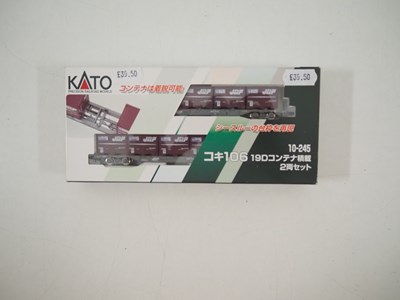 Lot 275 - A large quantity of unboxed KATO N gauge track...