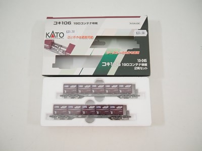 Lot 275 - A large quantity of unboxed KATO N gauge track...