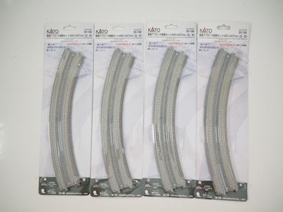 Lot 278 - A group of KATO N gauge Unitrack double track...