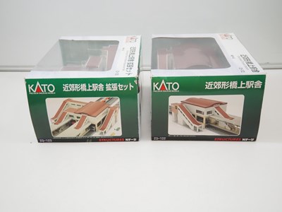 Lot 281 - A group of KATO N gauge model railway...