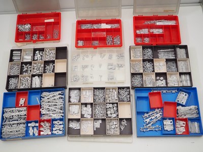 Lot 283 - A large quantity of N gauge whitemetal...