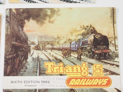 Lot 285 - A group of original TRIANG TT gauge catalogues...