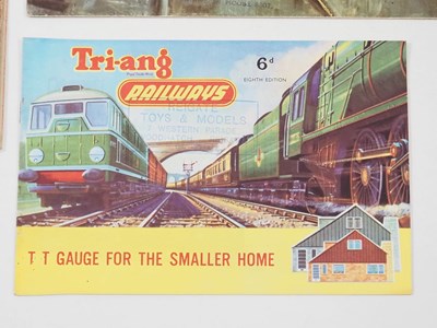 Lot 285 - A group of original TRIANG TT gauge catalogues...