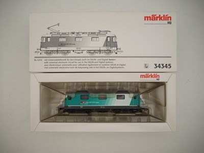 Lot 312 - A MARKLIN 34345 HO gauge Re 4/4 II Electric...