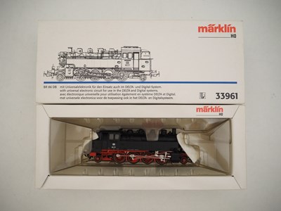 Lot 313 - A MARKLIN 33961 HO gauge BR 86 steam tank...