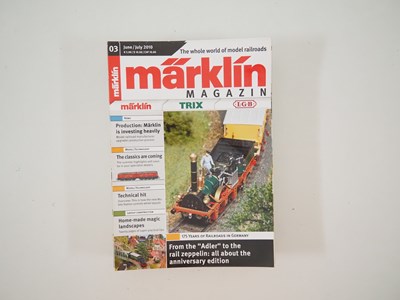 Lot 327 - A quantity of MARKLIN model railways magazines...