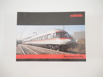 Lot 328 - A group of MARKLIN model railways catalogues...