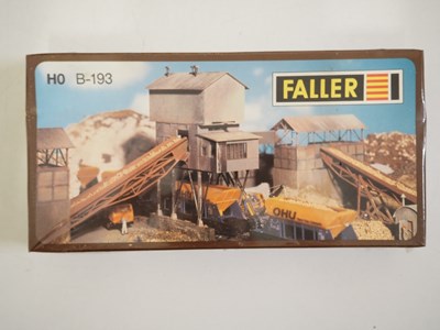 Lot 336 - A pair of FALLER HO gauge buildings kits...