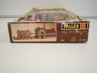 Lot 336 - A pair of FALLER HO gauge buildings kits...