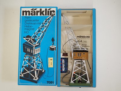 Lot 343 - A MARKLIN HO gauge 7051 remote control...