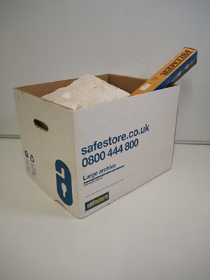 Lot 346 - A large box full of HO/OO model railway...