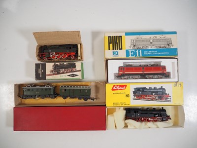 Lot 350 - A group of mixed HO gauge locomotives by...