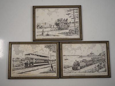 Lot 353 - A selection of railway related memorabilia,...