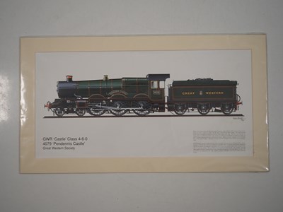 Lot 353 - A selection of railway related memorabilia,...