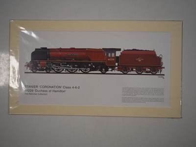 Lot 353 - A selection of railway related memorabilia,...