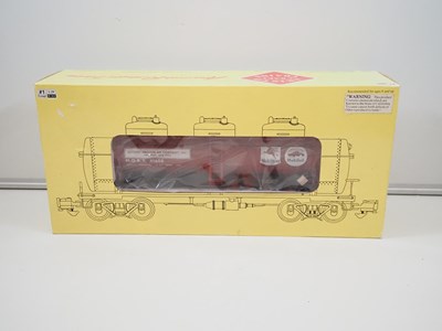 Lot 356 - A group of G scale wagons comprising a boxed...