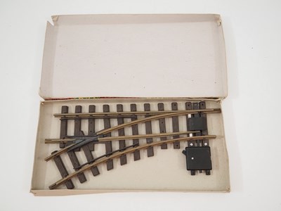 Lot 357 - A group of LGB G gauge model railway track to...