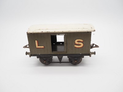 Lot 360 - A HORNBY O gauge clockwork train set...