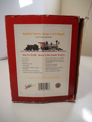 Lot 371 - A SPECTRUM G gauge 81498 Baldwin Narrow Gauge...