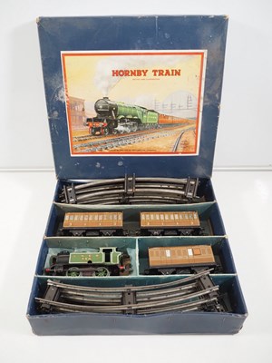 Lot 372 - A HORNBY NO 101 O gauge clockwork LNER...