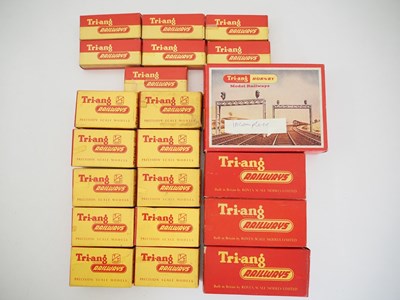 Lot 385 - A group of TRIANG OO/TT gauge model railway...