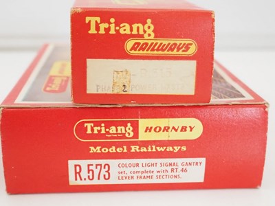 Lot 385 - A group of TRIANG OO/TT gauge model railway...