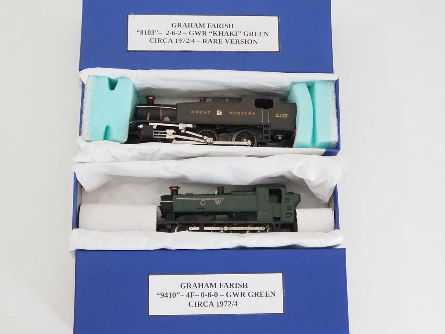 Lot 411 - A pair of OO gauge steam tank locomotives by...