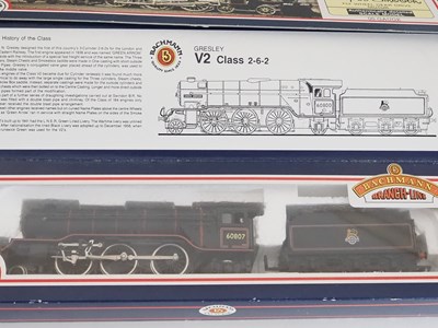 Lot 413 - A pair of OO gauge BACHMANN steam locomotives...