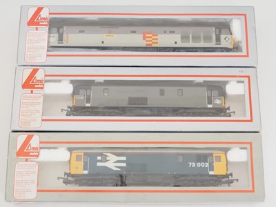 Lot 414 - A group of LIMA OO gauge diesel locomotives...