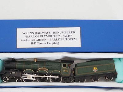 Lot 419 - A pair of WRENN OO gauge Castle class steam...