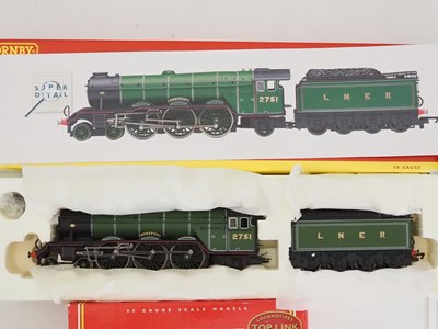 Lot 421 - A pair of HORNBY OO gauge steam locomotives in...