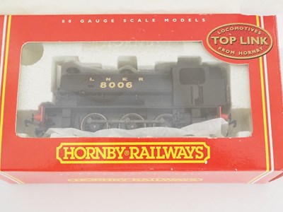 Lot 421 - A pair of HORNBY OO gauge steam locomotives in...