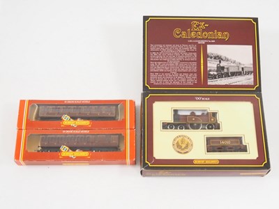 Lot 432 - A HORNBY OO gauge R763 ex-Caledonian 4-2-2...