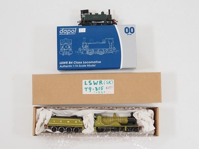 Lot 460 - A pair of LSWR OO gauge steam locomotives...