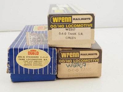 Lot 514 - A group of WRENN OO gauge locomotives in...