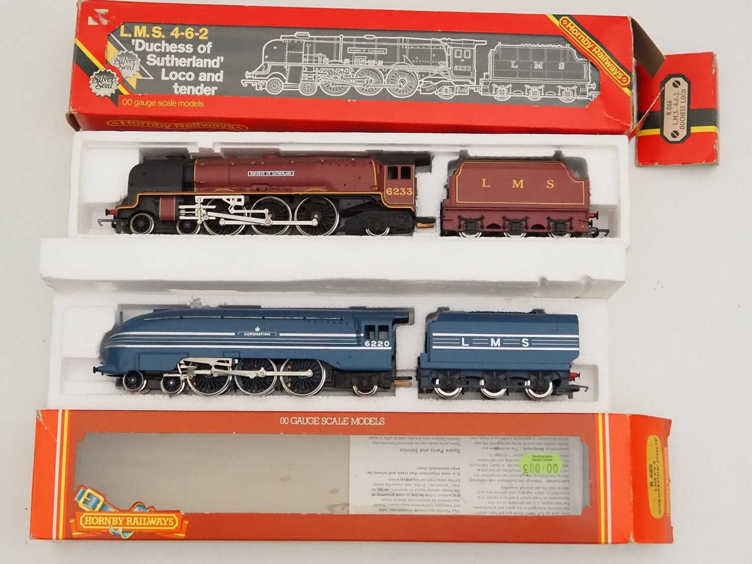 Lot 534 - A pair of HORNBY OO gauge steam locomotives...