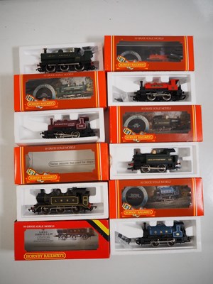 Lot 554 - A group of HORNBY OO gauge small steam tank...