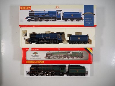 Lot 566 - A pair of HORNBY OO gauge steam locomotives...