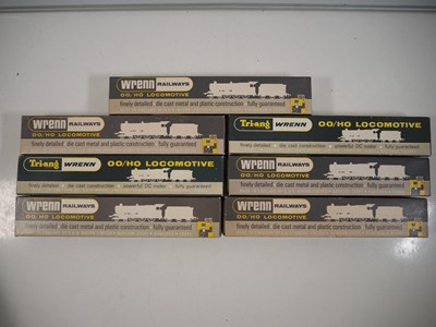 Lot 574 - A group of empty WRENN OO gauge locomotive...