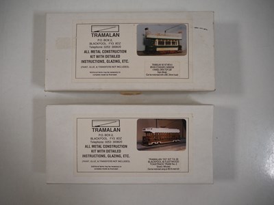 Lot 582 - A group of mostly unbuilt OO gauge TRAMALAN...