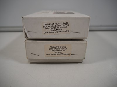 Lot 582 - A group of mostly unbuilt OO gauge TRAMALAN...