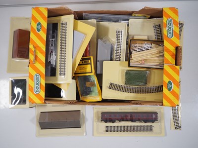 Lot 588 - A large group of OO gauge, rolling stock,...